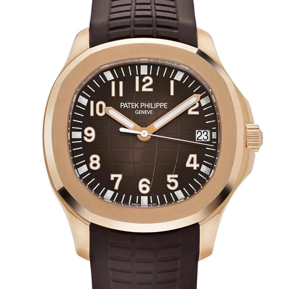 Aquanaut 5167R-001 Rose Gold Brown Dial