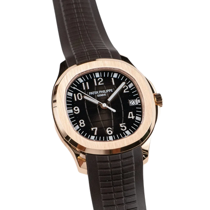 Aquanaut 5167R-001 Rose Gold Brown Dial