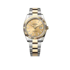 Rolex Datejust 41mm Champagne Dial Yellow Rolesor 126333-009